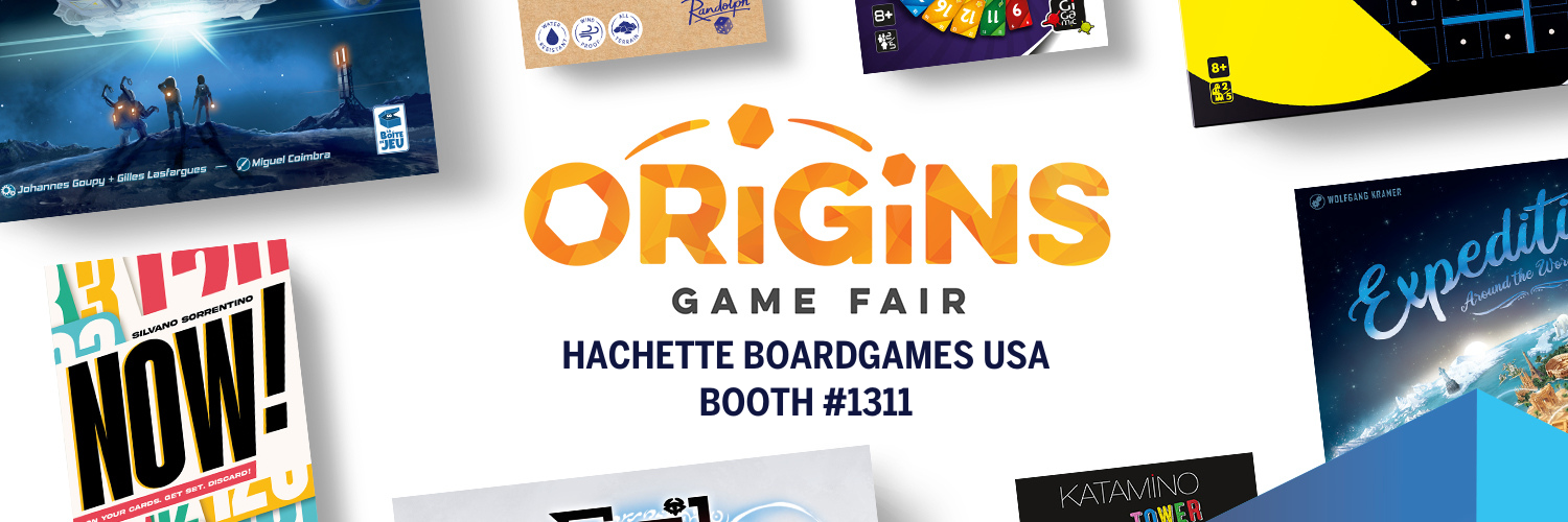 Origins Game Fair 2024 Event Hachette Boardgames US