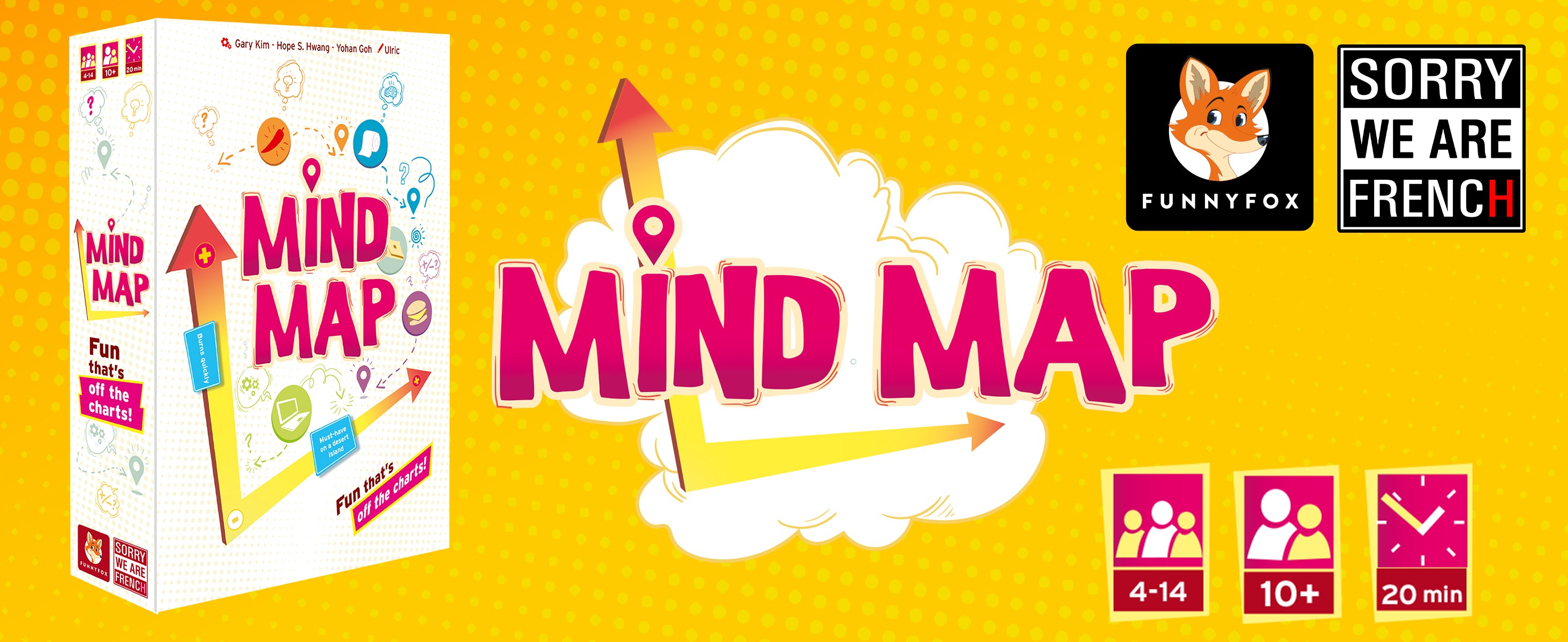 Mind Map: Fun That's Off The Charts! – Hachette Boardgames US